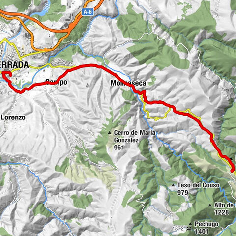 Albergue La Casa del Peregrino - El Pico - Iglesia de San Andrés - Ponferrada
