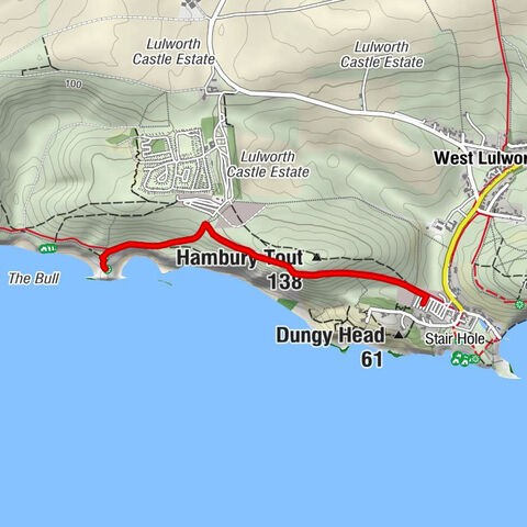 West Lulworth - Hambury Tout