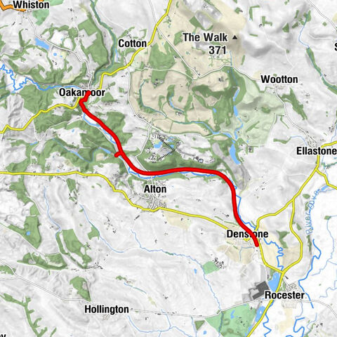 Oakamoor - Rambler's Retreat - Denstone - All Saints