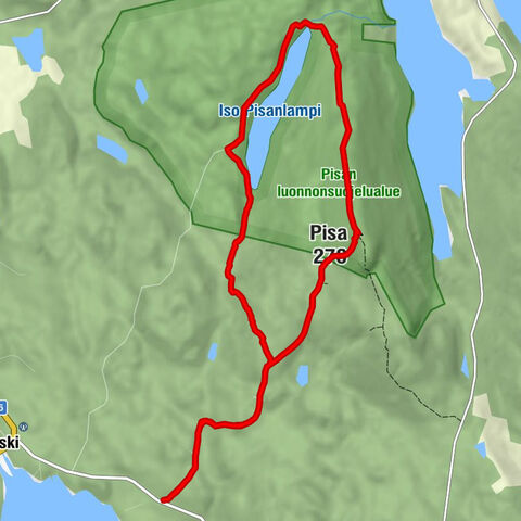 Nilsiä - Pirunkellari - Pisa