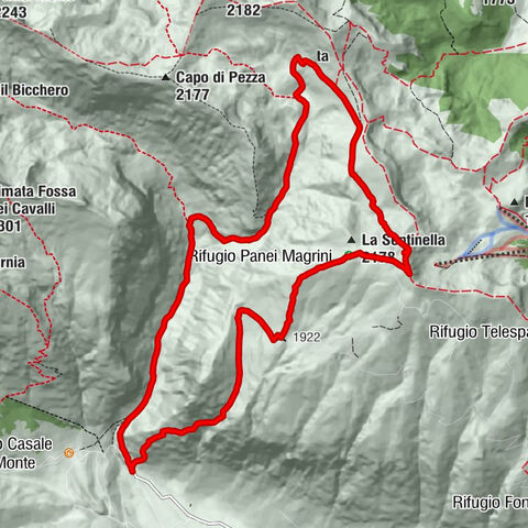 Massa d'Albe - Rifugio Panei Magrini - Monte Magnola