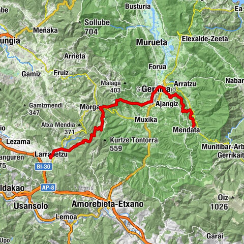 Zarrabenta - Billakaio - Goikogana - Maria Luisa