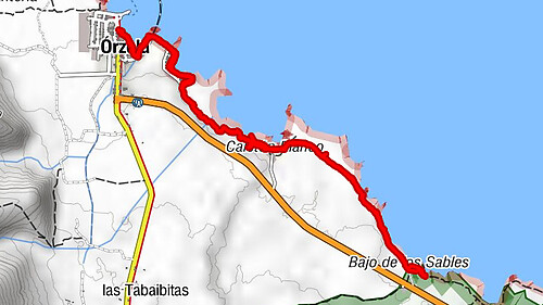 Órzola-Caleton Blanco-Playa del Caleta Branco (Lanzarote)