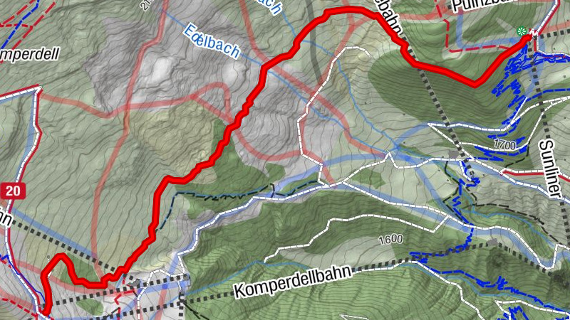 Panorama-Genussweg (Komperdell - Sunliner)
