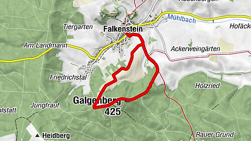»tut gut« Wanderweg Falkenstein | Route 2