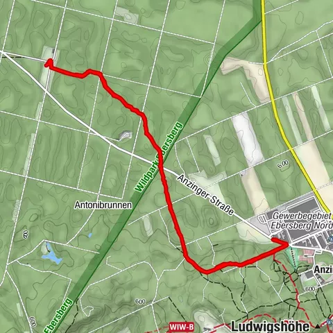 Ebersberg, zum Forsthaus St. Hubertus