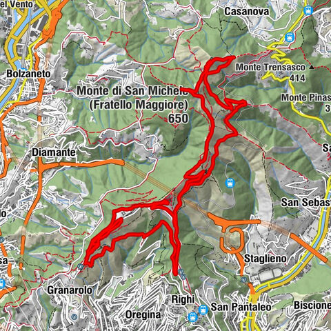 Giro dei Forti del Righi (Genova)