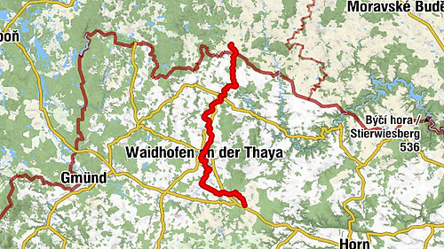 Thayarunde Slavonice-Waidhofen-Göpfritz