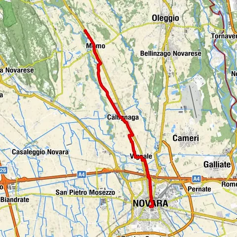 St.-Bernhard-Weg | Etappe 9 Momo (Heilige Dreifaltigkeit) – Dom von Novara