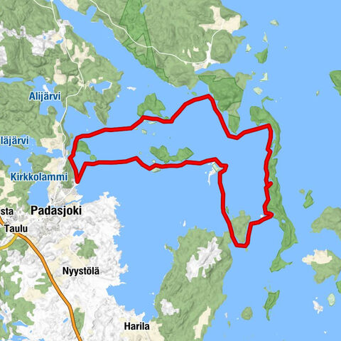 Nationalpark-Paddeltour nach Kelvente, Padasjoki