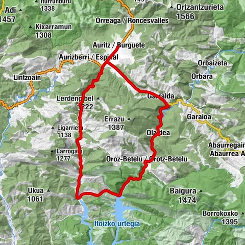 Burguete. Ahorntal