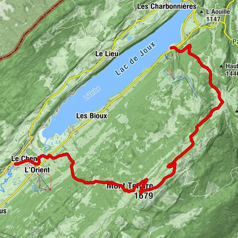 L'Abbaye - Buvette du Mont Tendre - Mont Tendre - Le Sentier
