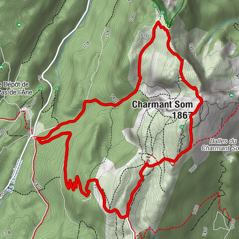 Auberge du Charmant Som - Charmant Som - Sources captées - Fontaine de l'Oursière