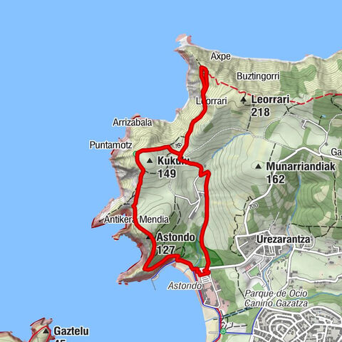 Gorliz - Antikera Mendia - Astondo