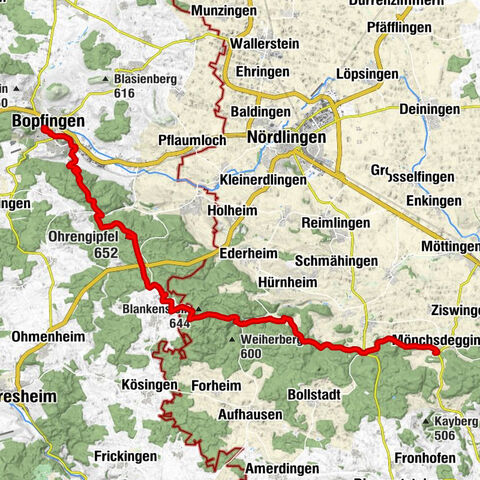 Hohenaltheim - Ohrengipfel - Gasthof zur Krone - St. Josef