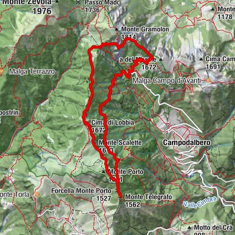 Rifugio Bepi Bertagnoli - Rocca di Giano - Cima di Lobbia - Monte Telegrafo