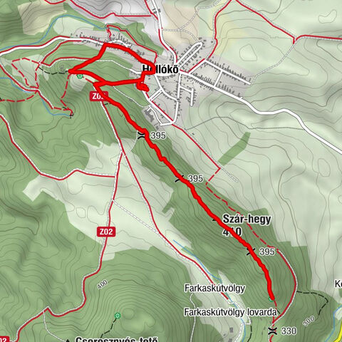 Holló Jankó - Tours-i Szent Márton templom - Szár-hegy - Hollókő
