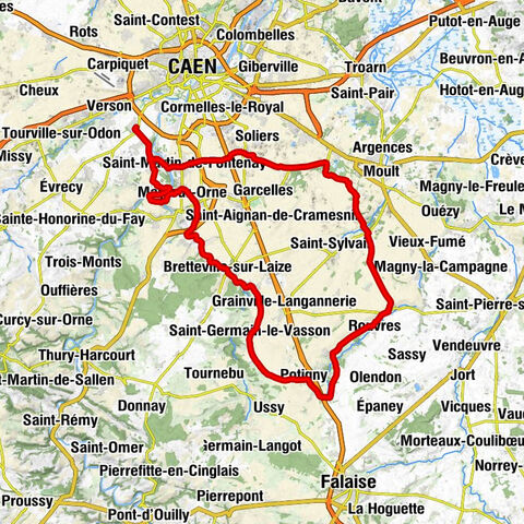 Le Pont du Coudray - Église Saint-Pierre - Église Saint-Germain - Église de l'Assomption-de-Notre-Dame