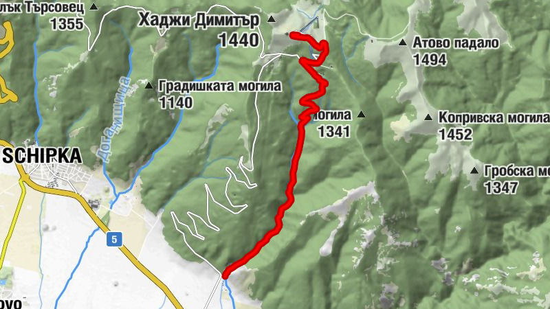 Бара - хижа Бузлуджа - нова - Малка Бузлуджа