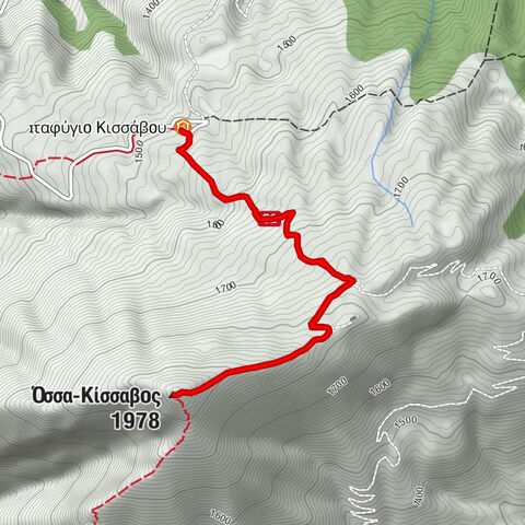 Καταφύγιο Κισσάβου - Όσσα-Κίσσαβος