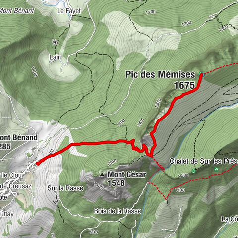 L'Alpage - Pic des Mémises