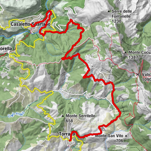 Torraca - Monte Grottlione - Chiesa di San Nicola - Casaletto Spartano