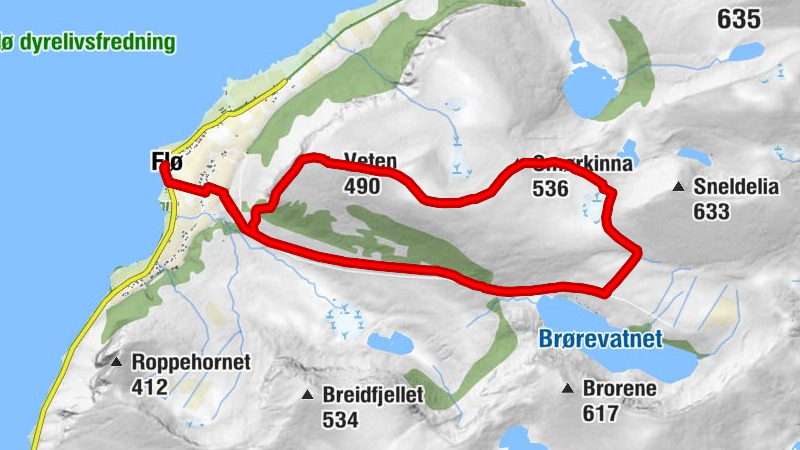 Flø - Veten - Smørkinna