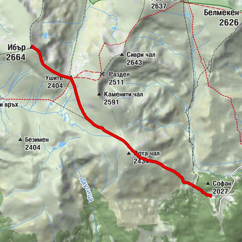Благоевград - Орта чал - Ибър