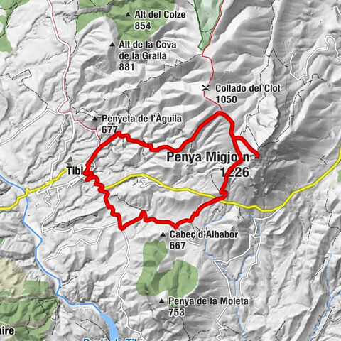 El Rincón Del Tapeo II - Tibi - Collado del Clot - Penya Migjorn