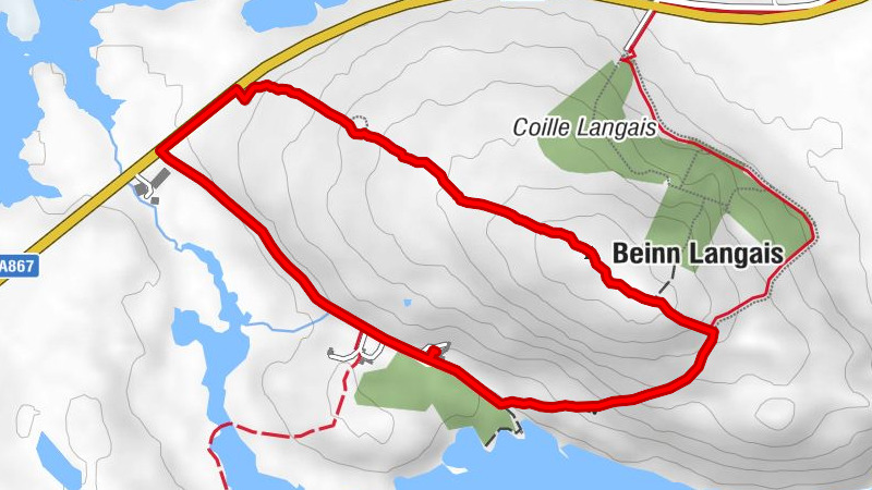 Na h-Eileanan Siar - Beinn Langais