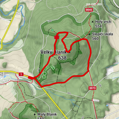 Louňovice pod Blaníkem - Velký Blaník