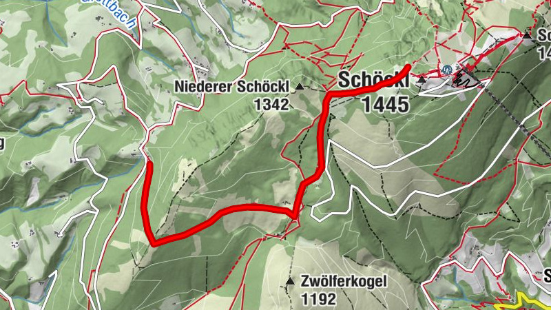 Schöckl - Ausgangspunkt  Theißlwirt