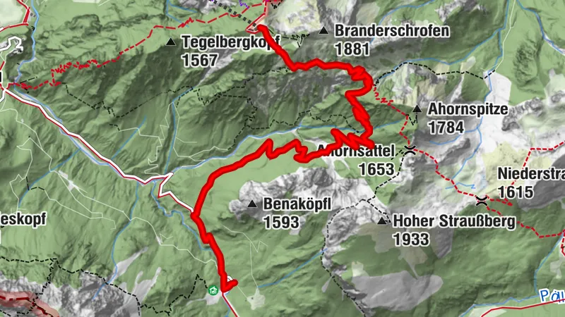 Panoramatour von der Bleckenau zum Tegelberg