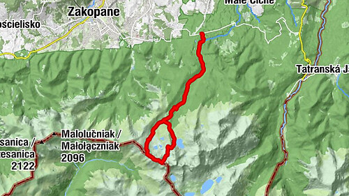 Pośrednia Turnia, Karb