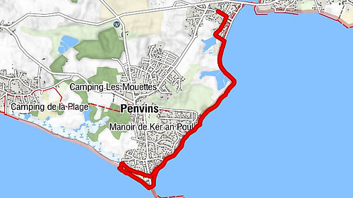 Le tour du Parc Penvins