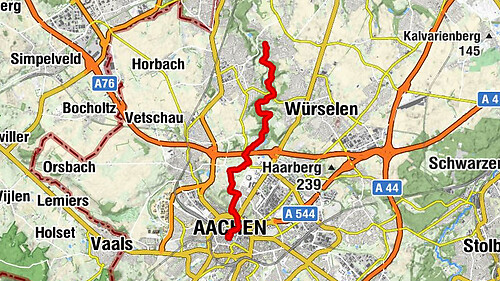 Burg Wilhelmstein - Aachener Dom (Bardenberg) #LL2ROM V14 (Erkelenz - Aachen Prt. 4 von 4)