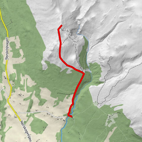 Oppdal - Stensesbruna