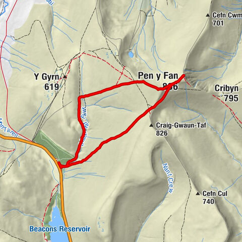 Glyn Tarell - Pen y Fan - Corn Du