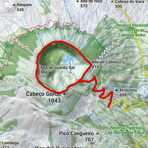Ermida de S. João Batista - Cabeço Gordo - Alto do Guarda-Sol - Cedros
