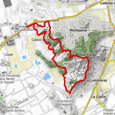 Monteagudo - Cabezo del Águila - Monte Pinar