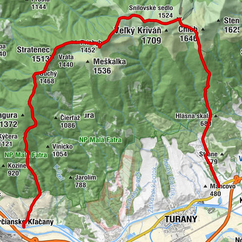 Martin - Suchý - Malý Kriváň - Autoalles
