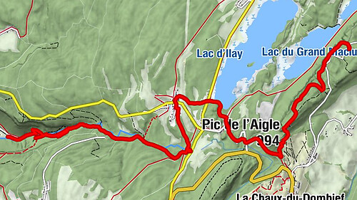 Bélvédère des Quatre Lacs - Pic de l'Aigle - Chapelle Saint-Vincent - Relais de l'Éventail