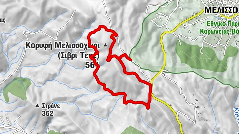 Το στέκι των κυνηγών - Κορυφή Μελισσοχώρι (Σιβρί Τεπέ) - Ωραιόκαστρο