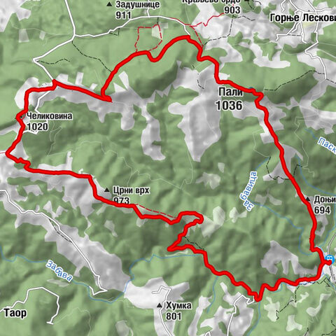 Самари - Челиковина - Пали - Доњи Пали