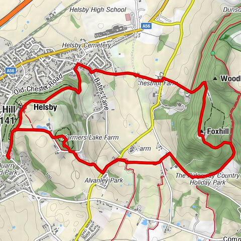 Helsby - Helsby Hill - Foxhill