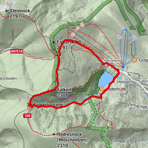 Falkertsee - Sonntagstal - Falkert