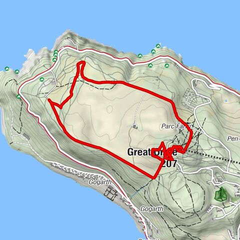 Summit Station - Great Orme - Ffynnon Rufeinig