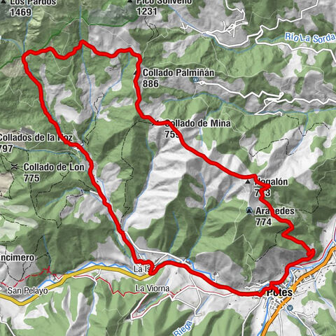 Potes - Iglesia de San Vicente - Collado Palmiñán - Iglesia de San Adriano