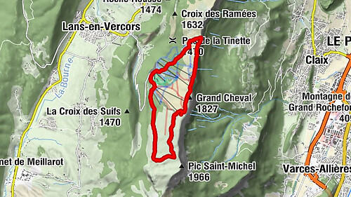 Sierre - Grand Cheval - La Bulle - Lans-en-Vercors