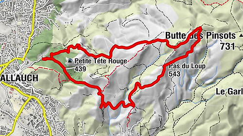 Allauch - Pas du Loup - Pic du Taoumé - Col de Cante-Perdrix